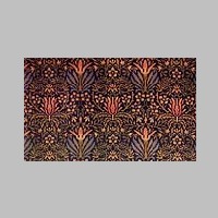 'Lily' carpet design by William Morris, produced by Morris & Co in 1875..jpg